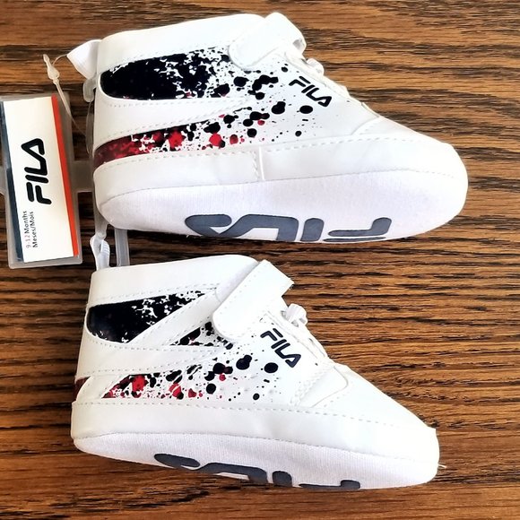 FILA Baby Shoes White 9-12M NWT - Picture 4 of 7